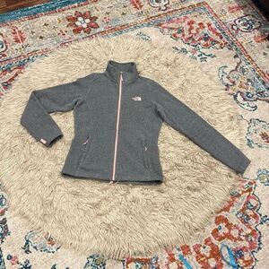 The North Face full zip sweatshirt large